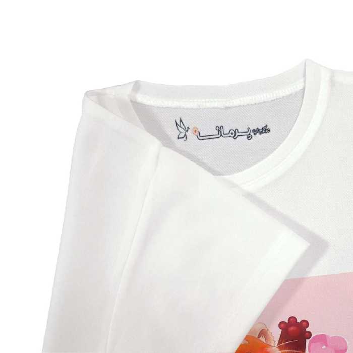 تی شرت بچگانه پرمانه طرح turning red کد pmt.1135