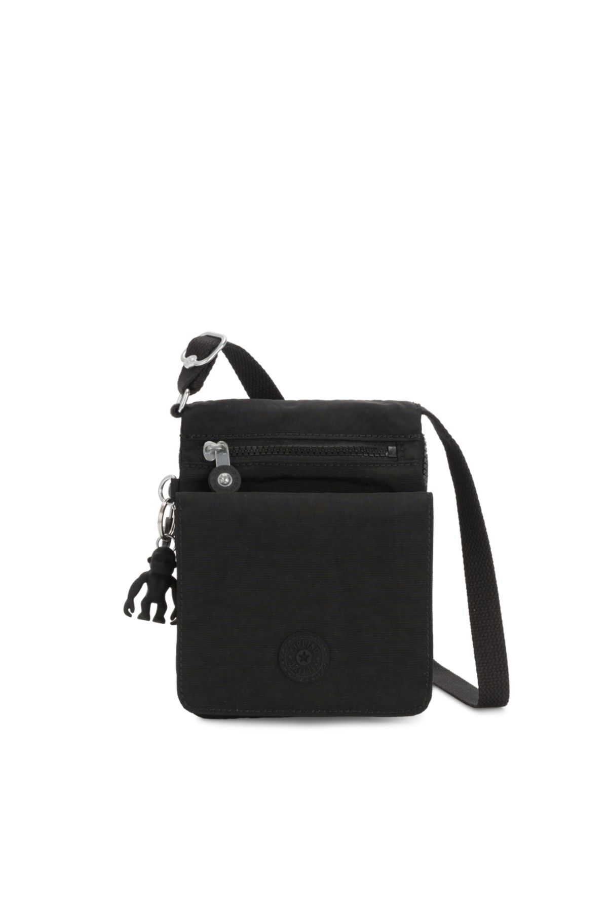 کیف شانه ای مشکی زنانه سیاه کوچک Eldorado جدید 118293 Kipling