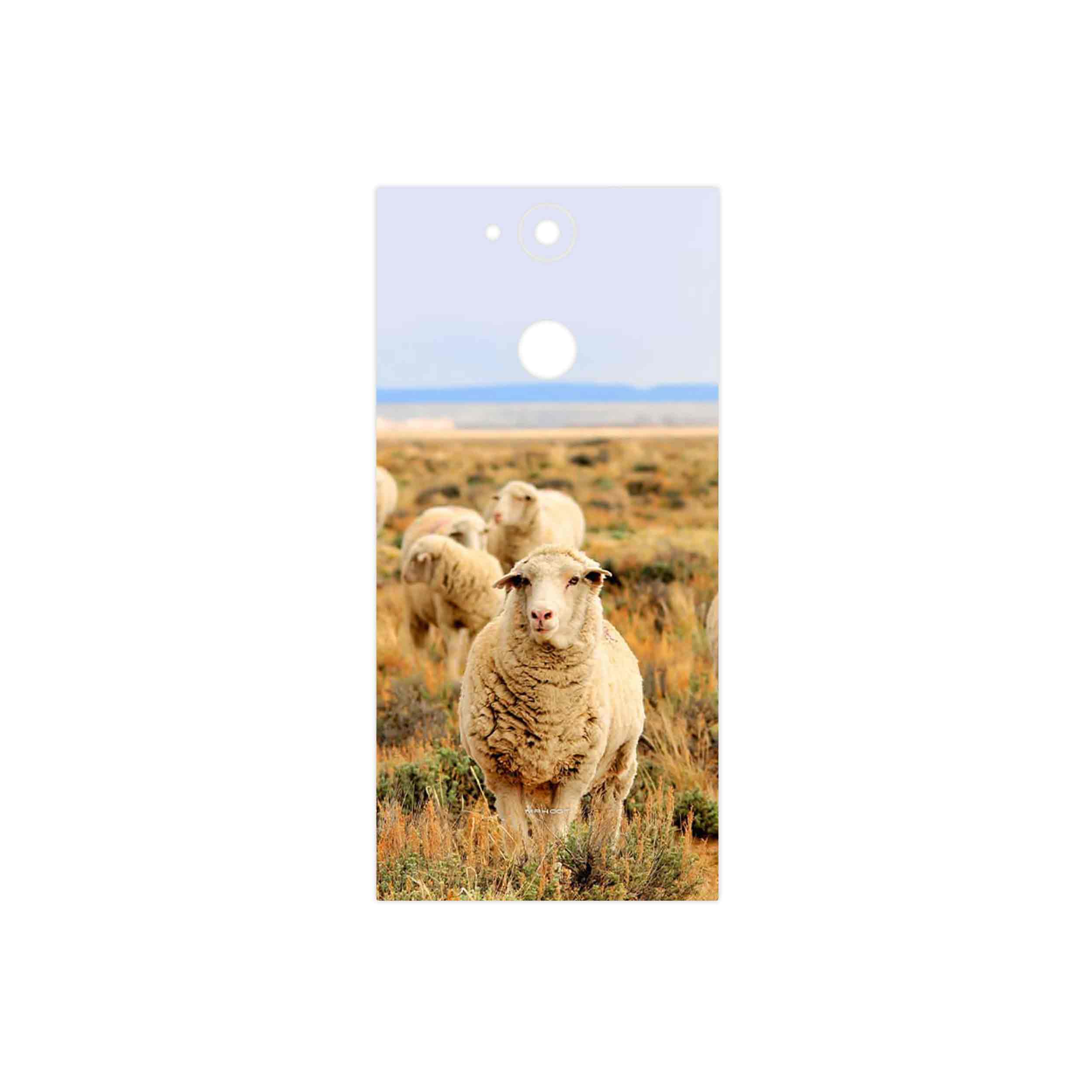 برچسب پوششی ماهوت مدل Sheep مناسب برای گوشی موبایل سونی Xperia XA2