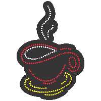 تابلو ال ای دی آیاز طرح کافه کد 247