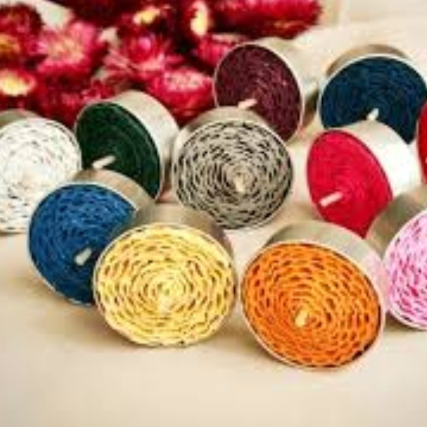 شمع وارمر . مدل موم عسل