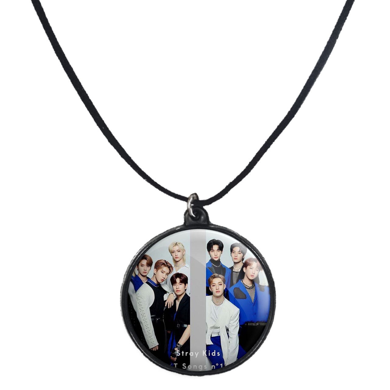 گردنبند پرمانه طرح straykids کد pmb.12169مدل دو طرفه