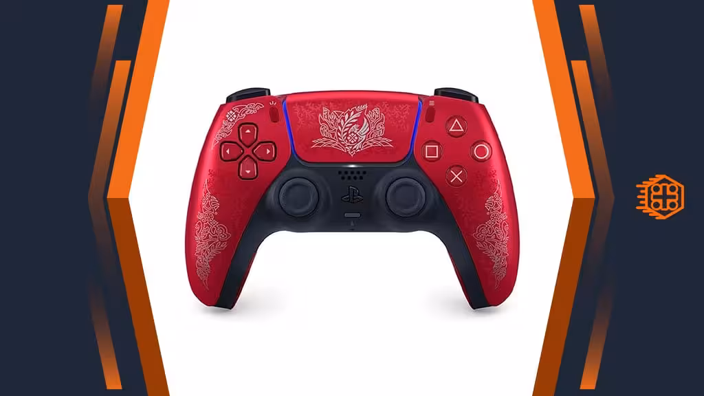 کنترلر DualSense مخصوص PS5 – طرح Monster Hunter Wilds Limited Edition