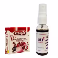 کاندوم شادو مدل تنگ کننده بسته 3 عددی به همراه روغن حجم دهنده آرمان مدل 001 حجم 30 میلی لیتر