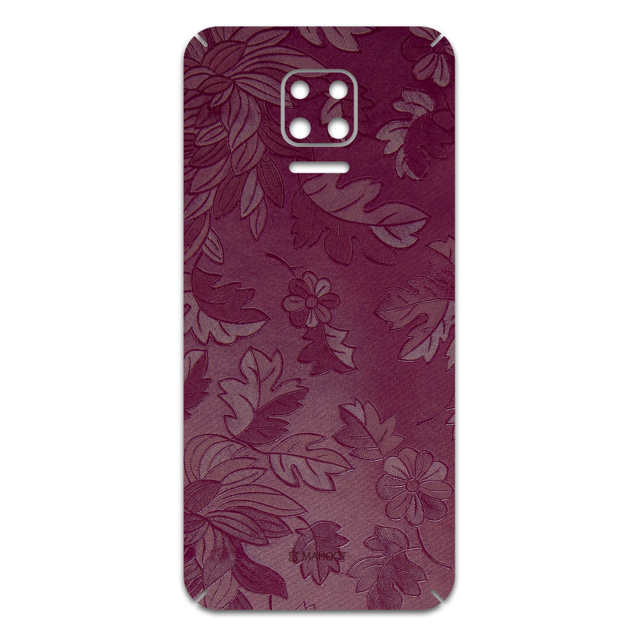 برچسب پوششی ماهوت مدل Red-Wildflower مناسب برای گوشی موبایل شیائومی Redmi Note 9S