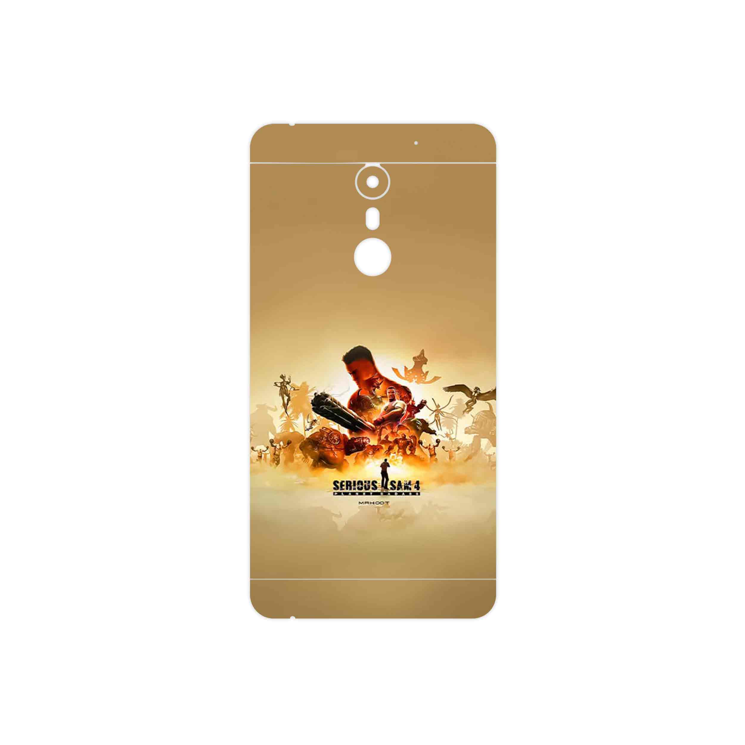برچسب پوششی ماهوت مدل Serious Sam Game Series مناسب برای گوشی موبایل یومی Super