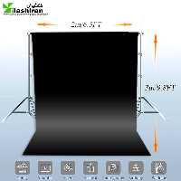 پرده (فون) شطرنجی 3 × 2 متر مشکی