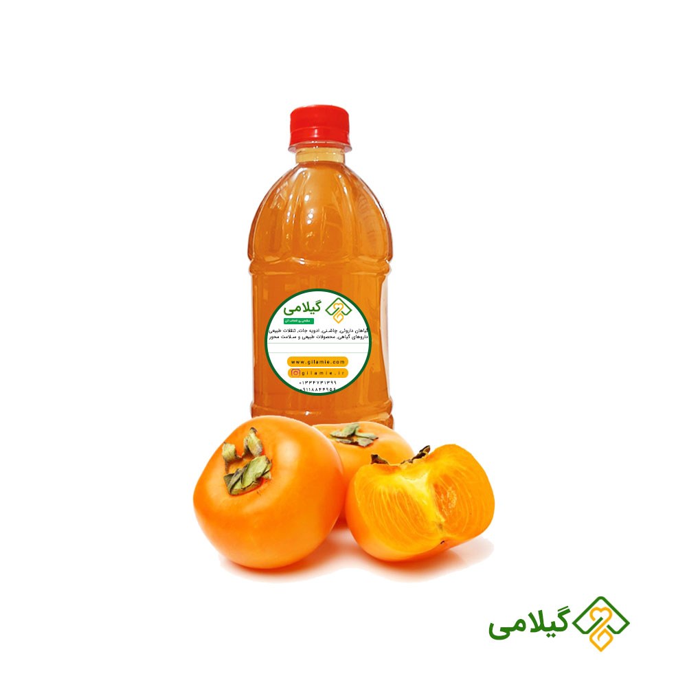 سرکه طبیعی و سنتی خرمالو گیلامی ( 1 لیتری )