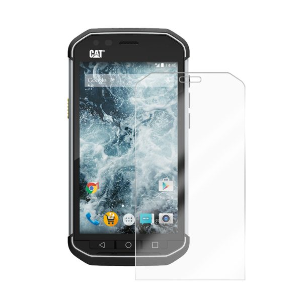 گلس کاترپیلار S40 مدل نانو هیدروژل مات آنتی بلو برند راک اسپیس کد S