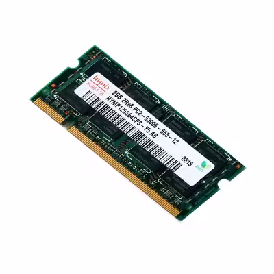 رم لپ تاپ DDR2 تک کاناله 5300 مگاهرتز CL5 هاینیکس مدل HY6612 ظرفیت 2 گیگابایت