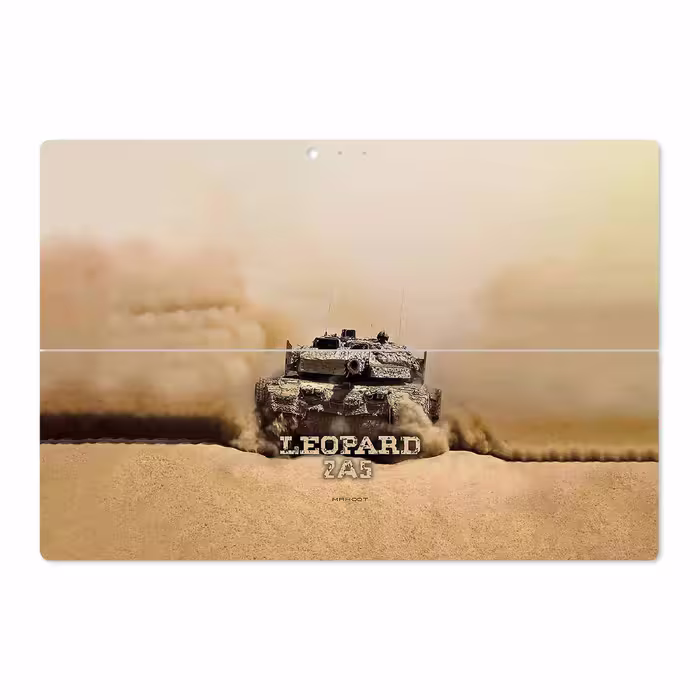برچسب پوششی ماهوت مدل Leopard 2A5 tank مناسب برای تبلت مایکروسافت Surface Pro 3 2014