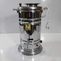 سماور برقی استیل 9 لیتر اتومات-ترموکوپل دار