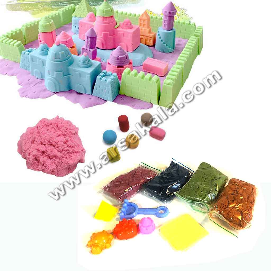 شن جادویی 4 رنگ