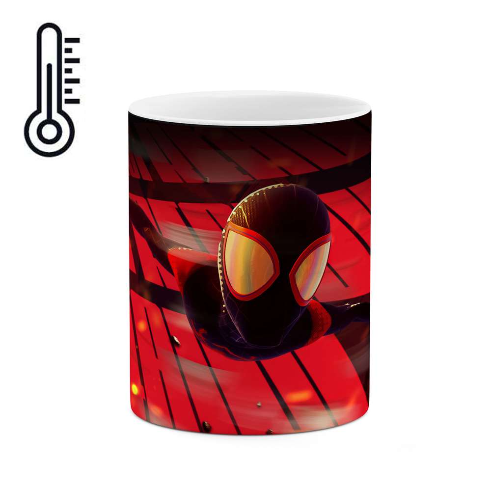 ماگ حرارتی طرح مرد عنکبوتی مارول  مدل mgph11434