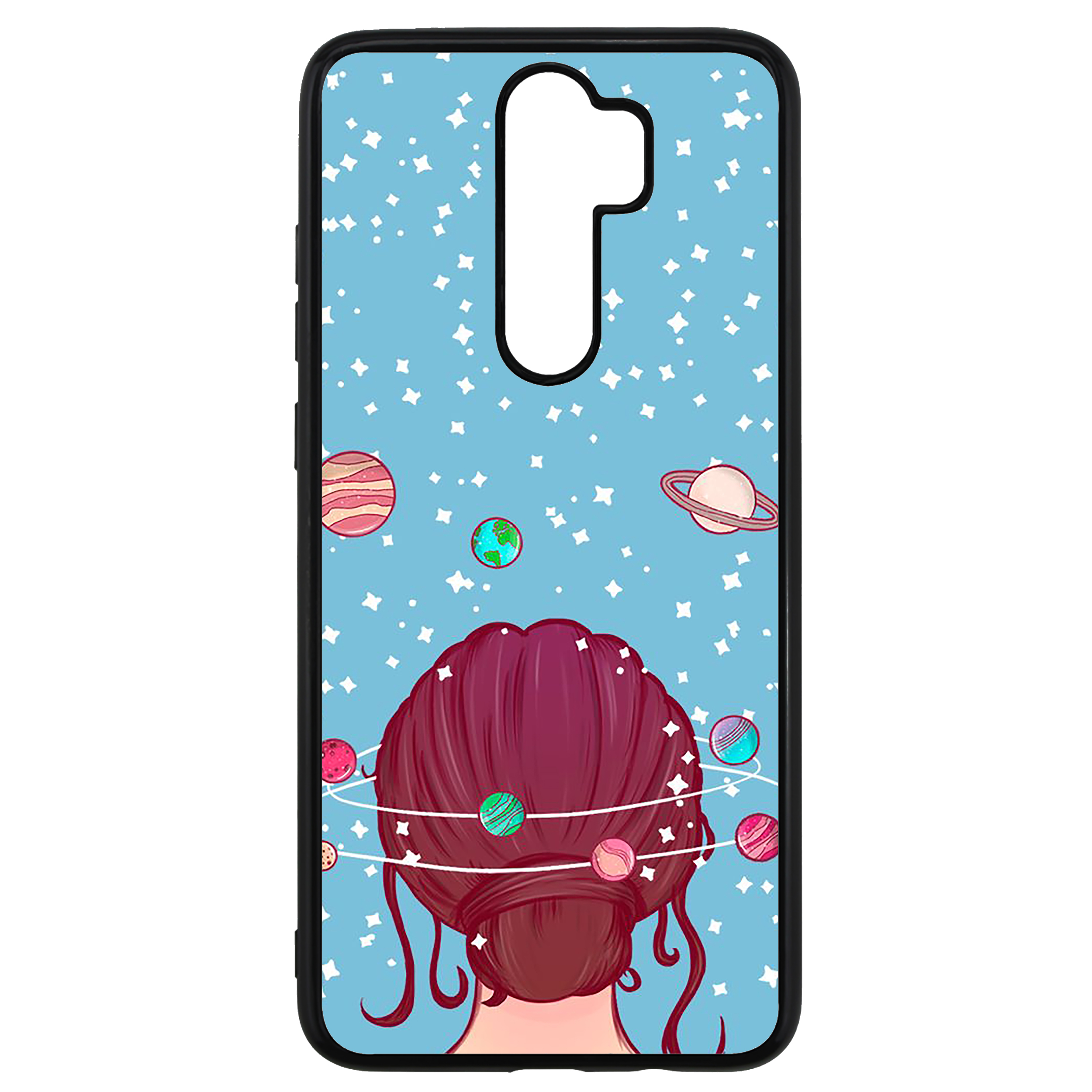 کاور طرح Girl مدل CHL50211 مناسب برای گوشی موبایل شیائومی Redmi Note 8 Pro