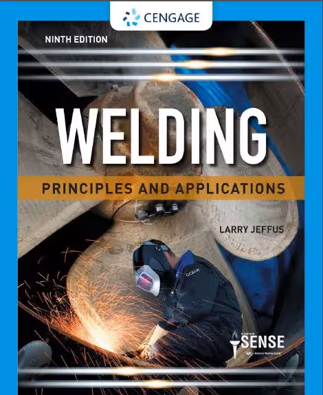 خرید و دانلود نسخه کامل کتاب Welding: Principles and Applications (9th Edition) - Pdf
