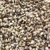 کنجد ایرانی سفید شده با دست (500گرمی)