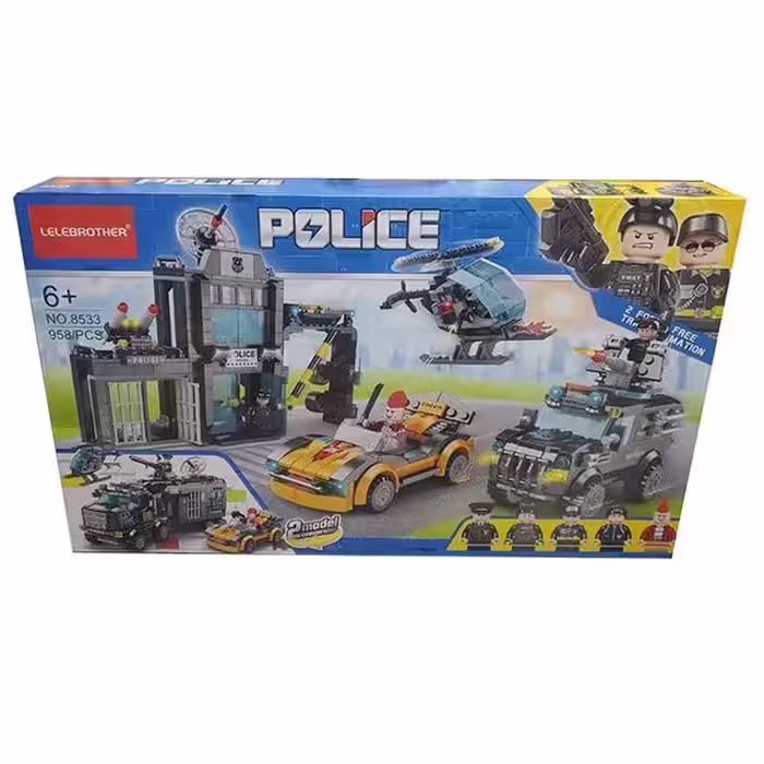 ساختنی له له برادر مدل Police کد 8603