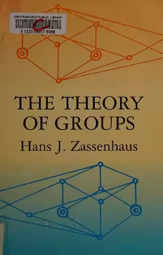 خرید و دانلود نسخه کامل کتاب The theory of groups