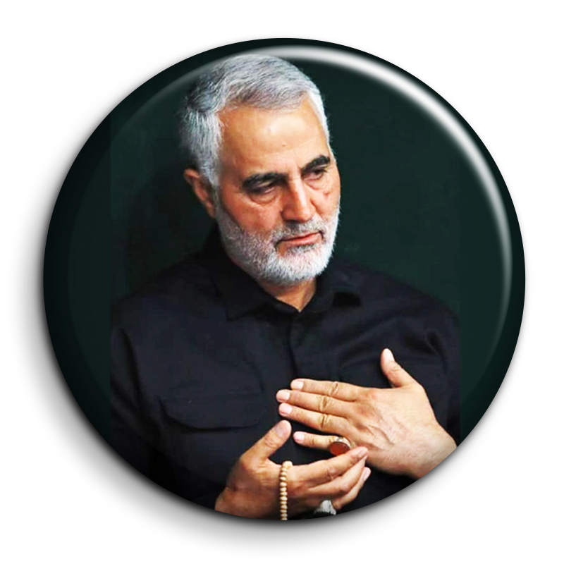 پیکسل گالری باجو مدل سردار شهید حاج قاسم سلیمانی کد 122