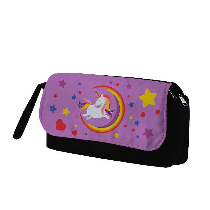 کوله پشتی طرح تکشاخ کد unicorn01 به همراه جامدادی