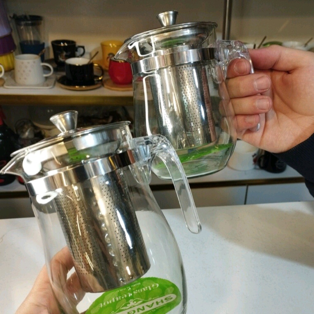 قوری پیرکس 1100میلی لیتری (بزرگ)مدل ایگوری مناسب انواع چای و دمنوش لطفا قبل از سفارش موجودی بگیرید