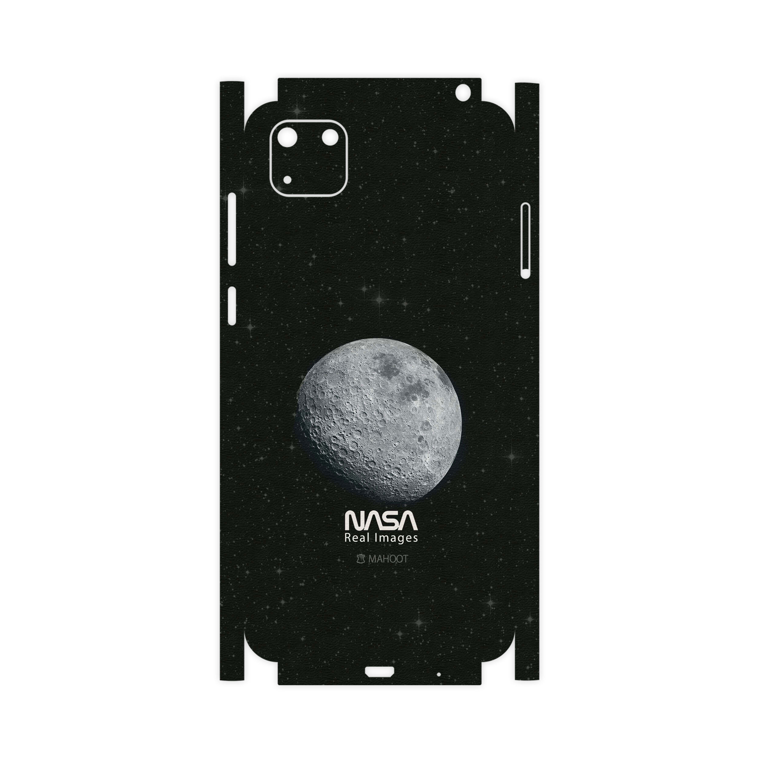 برچسب پوششی ماهوت مدل Moon-By-NASA-FullSkin مناسب برای گوشی موبایل هوآوی Y5P