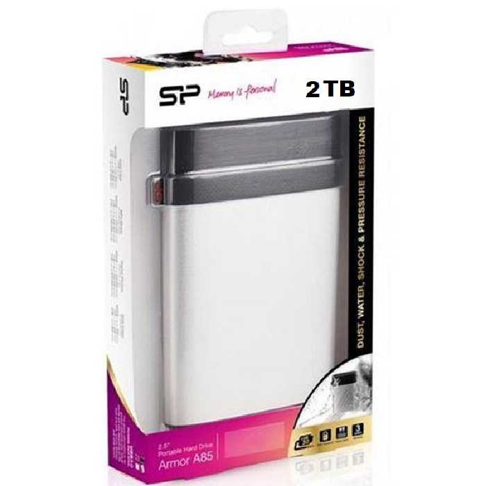 هارد اکسترنال 2 ترابایت سیلیکون پاور مدل Armor A85 - دوسو آی تی