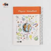 دفتر 100 برگ جلد سخت ایمان طرح فیزیک