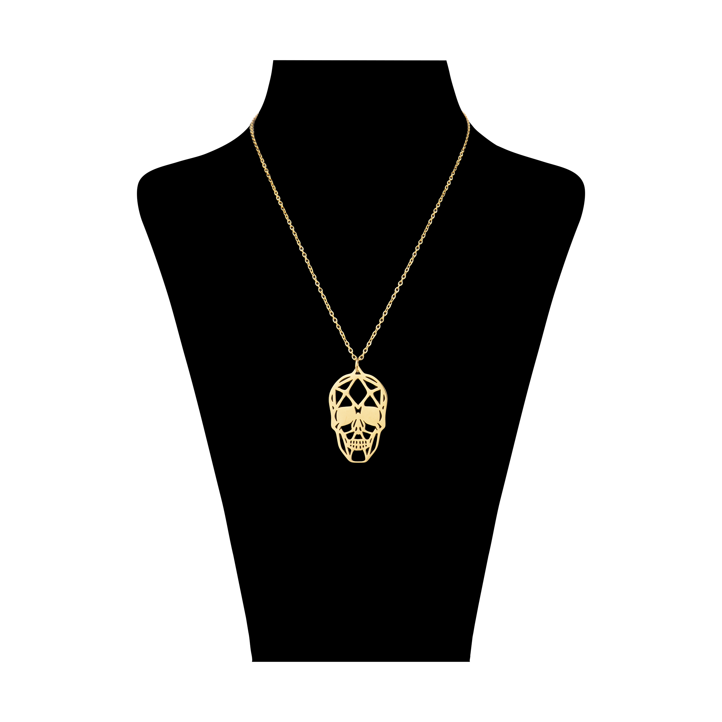 گردنبند مدل اسکلتی کد Ta-Mnt02