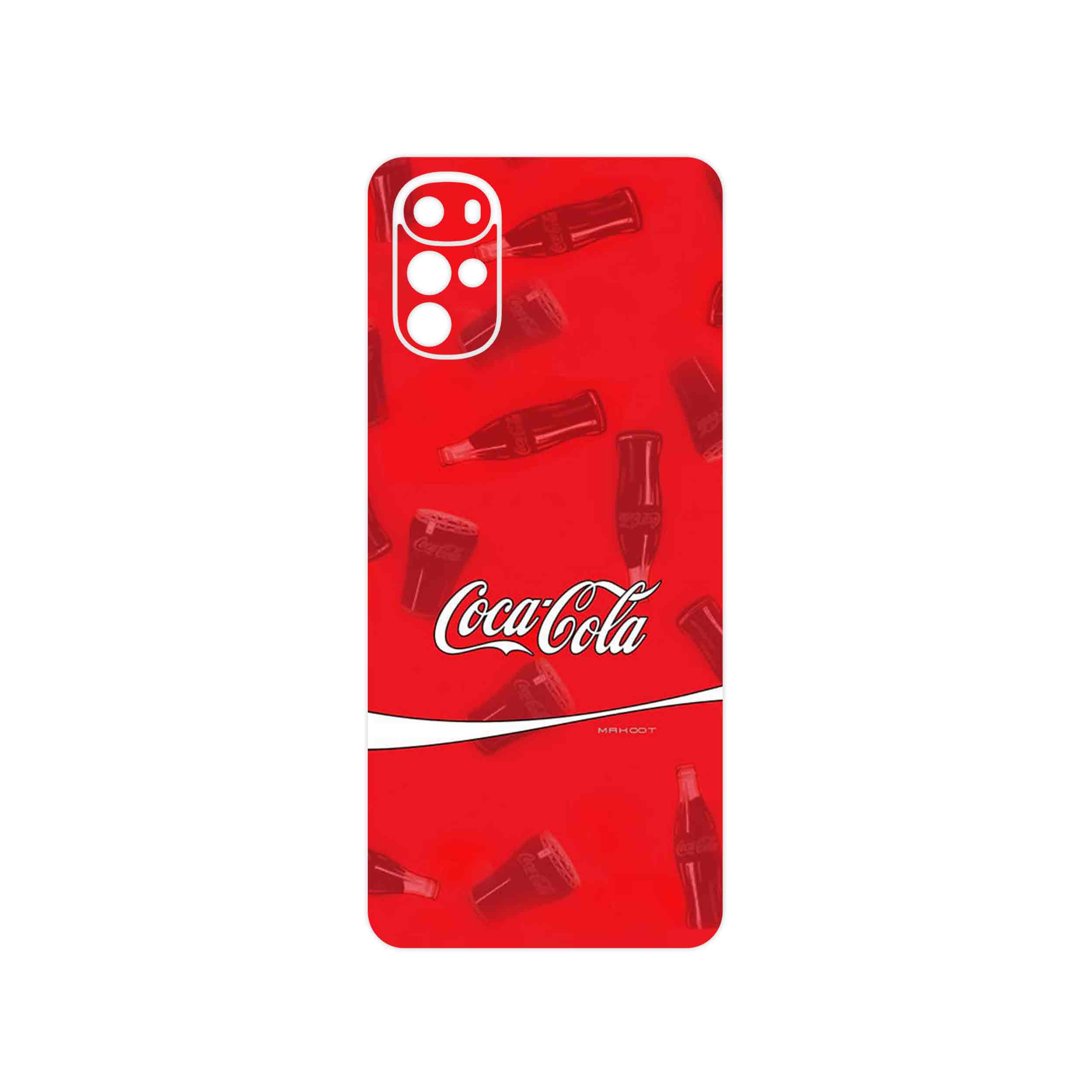 برچسب پوششی ماهوت مدل Coca_Cola_Logo مناسب برای گوشی موبایل موتورولا Moto G22