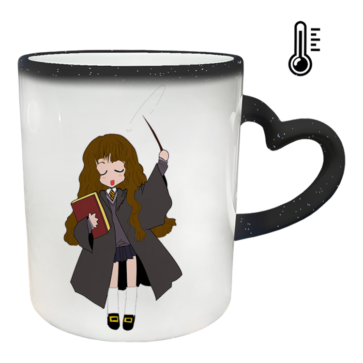 ماگ حرارتی مدل دسته قلبی اکلیلی طرح هری پاتر کد 89