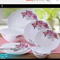 سرویس 28پارچه 6نفره پارس اوپال گل 207 پس کرایه