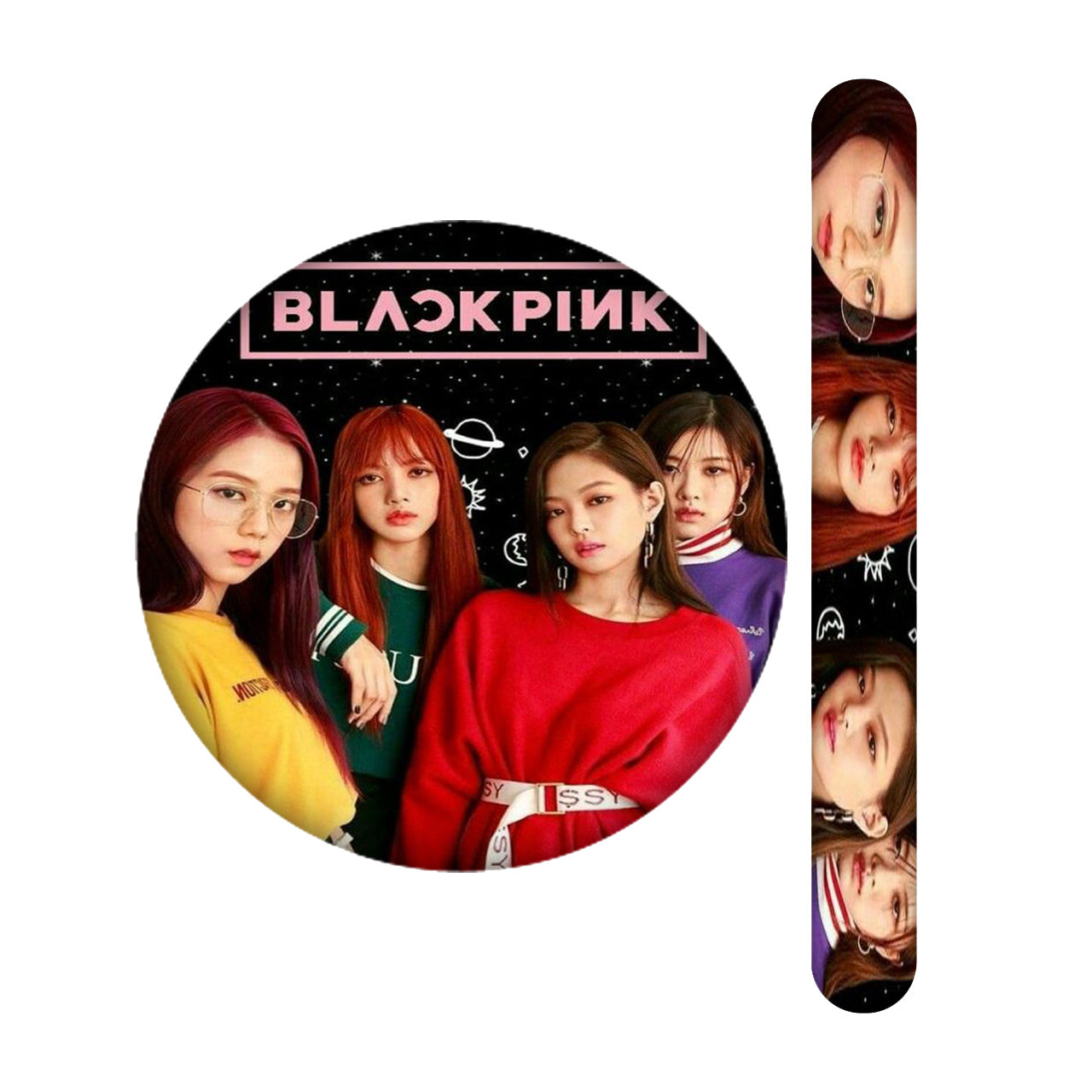 سوهان ناخن مندیکس مدل BLACK PINK کد 2346 به همراه آینه جیبی