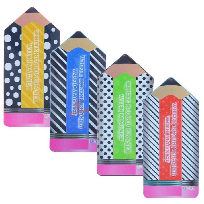 قیمت و خرید تخته پاک کن وایت برد طرح مداد کد LF-508