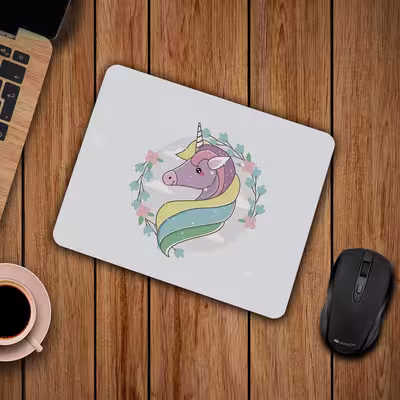 ماوس پد طرح یونیکورن کد P100344