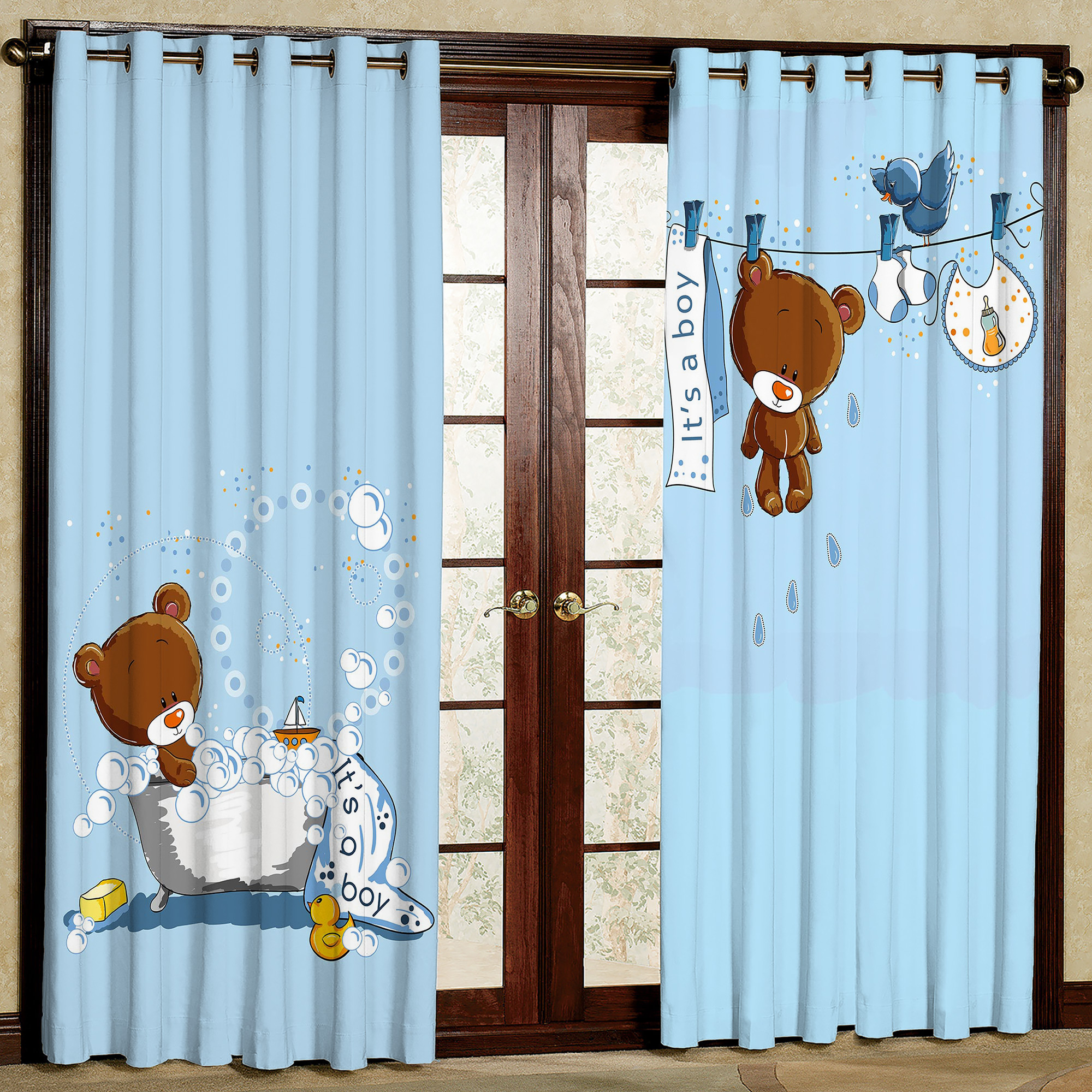 پرده مدل دختر کد 3 سایز 200x140 سانتی متر