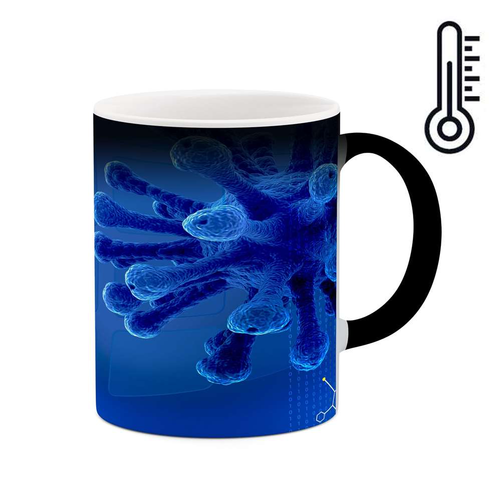 ماگ حرارتی طرح مولکول مدل mgh11354