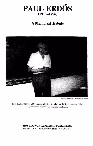 خرید و دانلود نسخه کامل کتاب Analytic and Elementary Number Theory: A Tribute to Mathematical Legend Paul Erdos