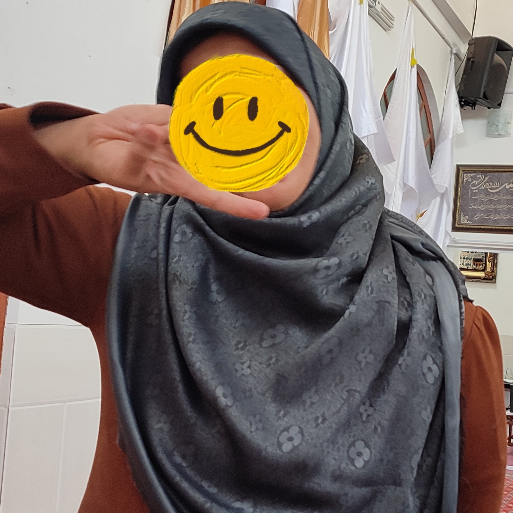 روسری ژاکارد دو رو  140 تایی