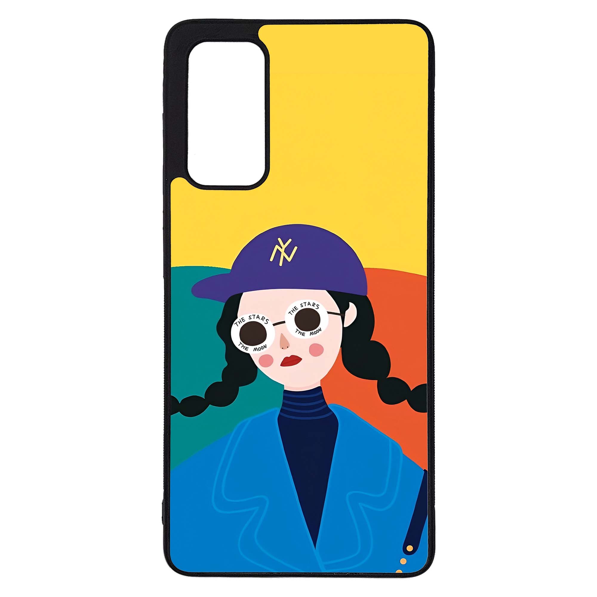 کاور طرح دختر کد G-080 مناسب برای گوشی موبایل سامسونگ Galaxy S20 FE | دیجی قاب دونی