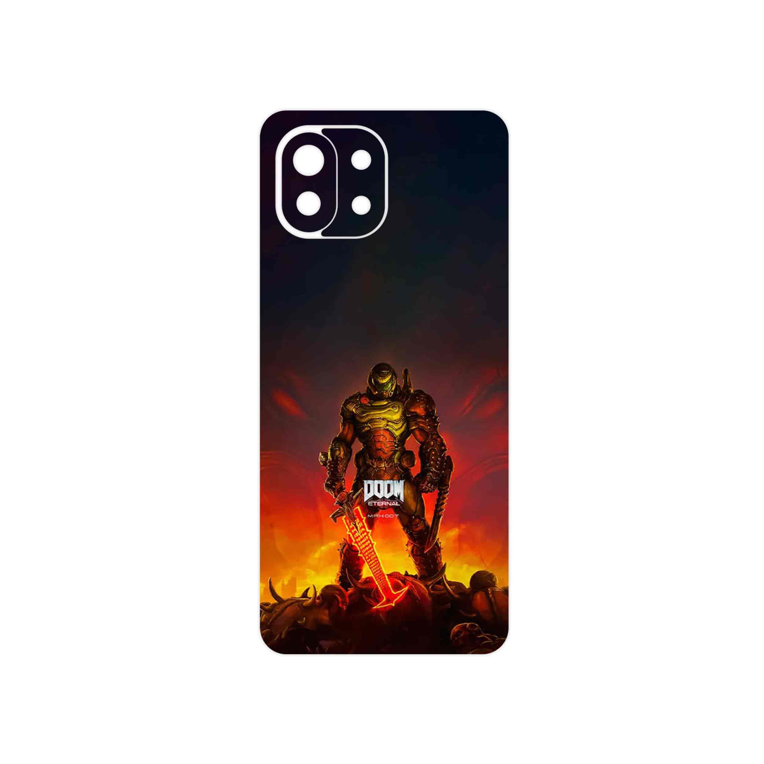 برچسب پوششی ماهوت مدل DOOM Game Series مناسب برای گوشی موبایل شیائومی MI 11 LITE