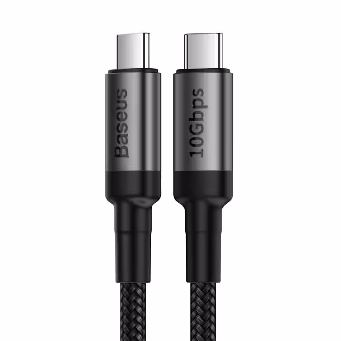 کابل شارژ USB-C به USB-C بیسوس مدل Cafule Series PD3.1 CATKLF-SG1 طول 1 متر توان 100 وات