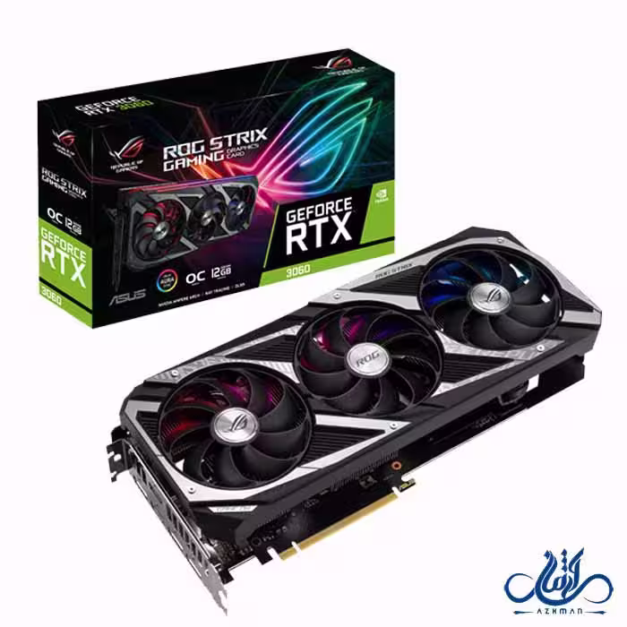 کارت گرافیک ایسوس ROG-STRIX-RTX3060-O12G-GAMING