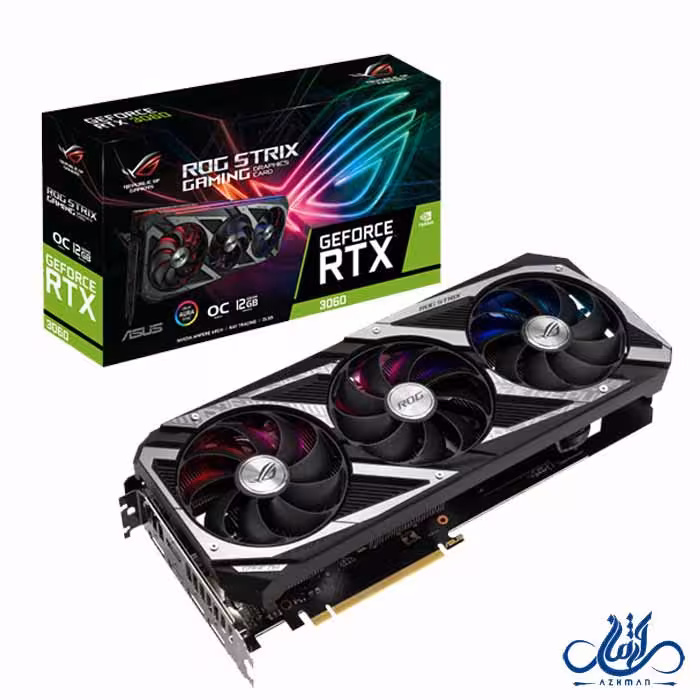 کارت گرافیک ایسوس ROG-STRIX-RTX3060-O12G-GAMING