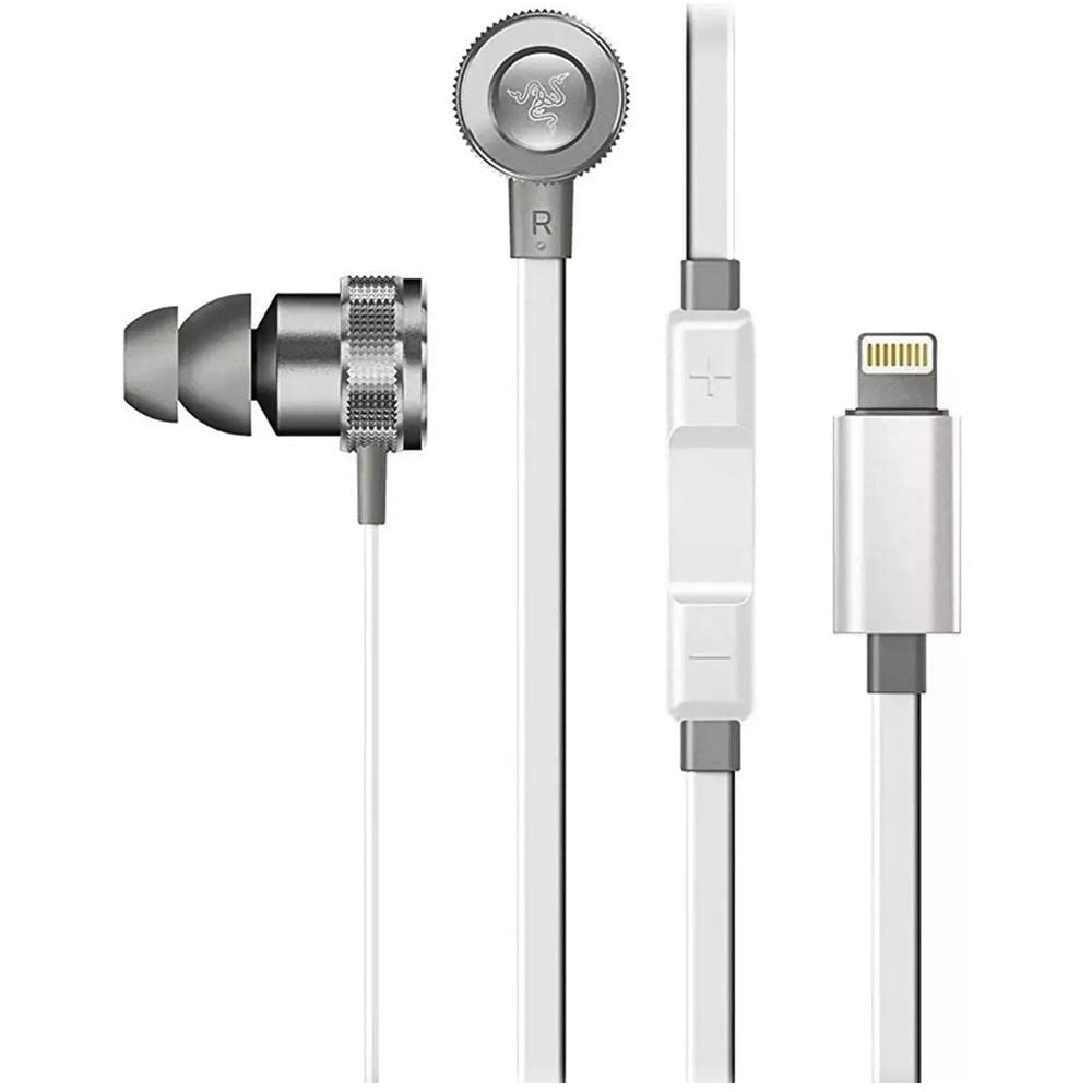 خرید هندزفرى ریزر Razer Hammerhead Earbuds for iOS White با بهترین قیمت