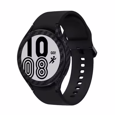 برچسب ماهوت طرح Carbon Fiber مناسب برای ساعت هوشمند سامسونگ Watch4 44mm