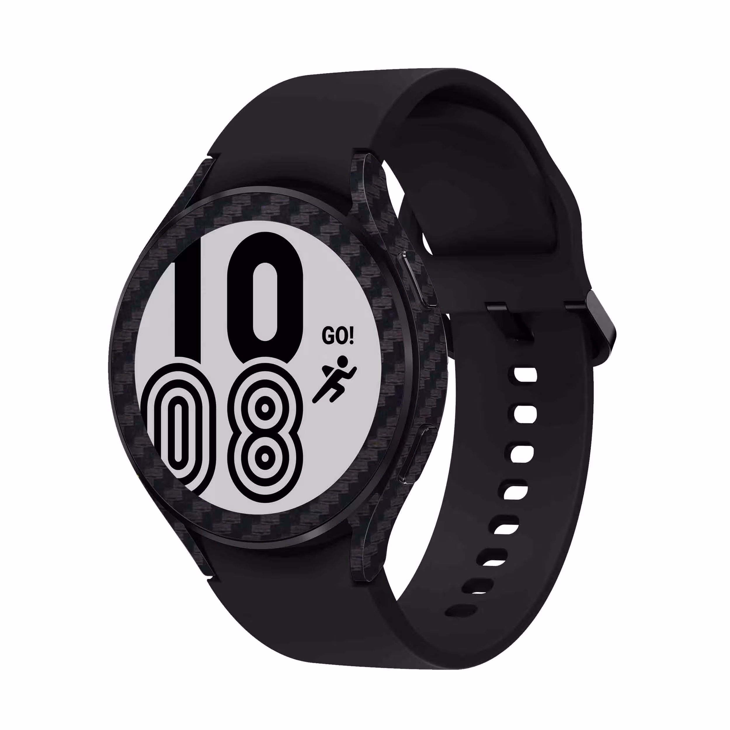 برچسب ماهوت طرح Carbon Fiber مناسب برای ساعت هوشمند سامسونگ Watch4 44mm