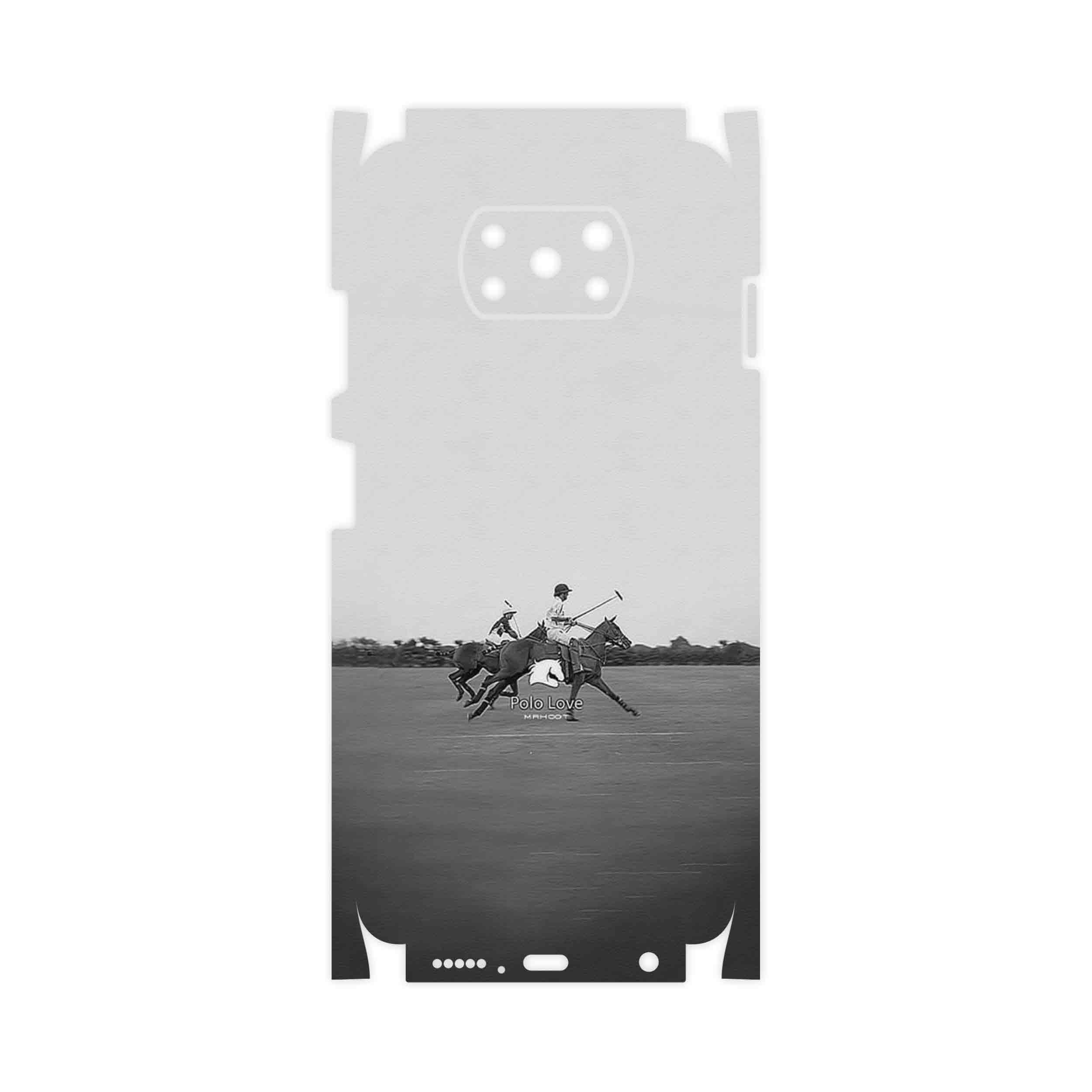 برچسب پوششی ماهوت مدل game of polo-FullSkin مناسب برای گوشی موبایل شیائومی Poco X3 NFC