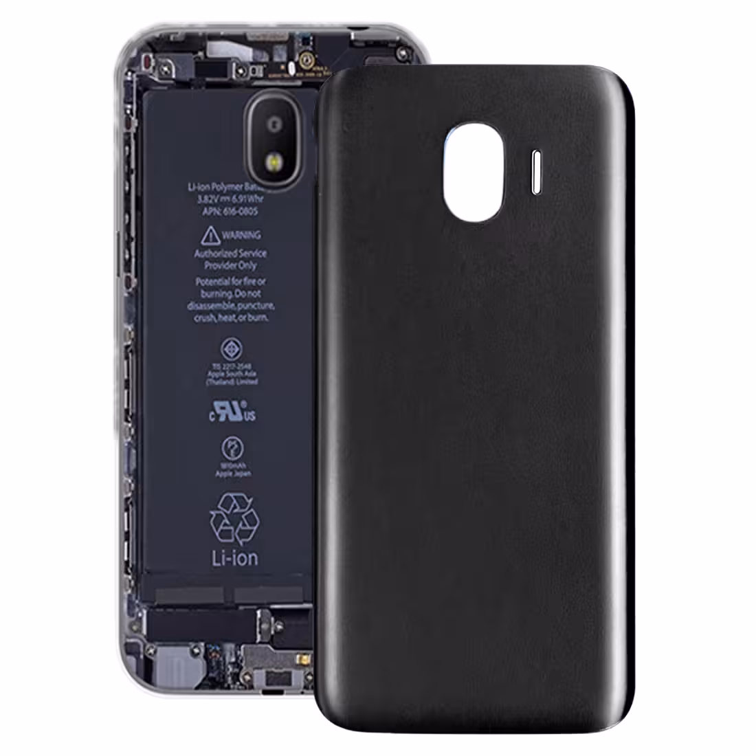Back Cover Samsung J250 Galaxy J2 2018, Black